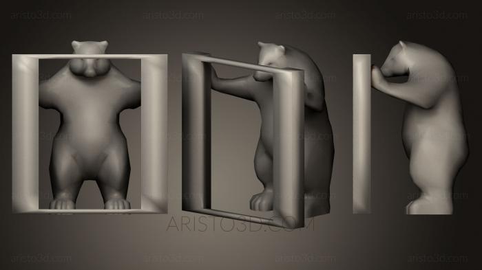 Animal figurines (STKJ_0527) 3D model for CNC machine